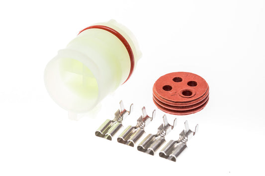 Connector weiblich 4 polig mit Crimpverbinder CSF11985