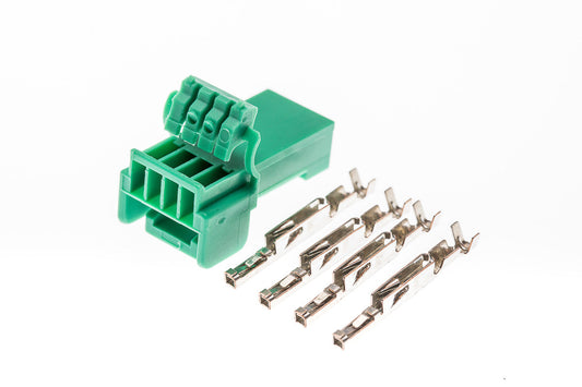 Connector weiblich 4 polig mit Crimpverbinder CSF11988