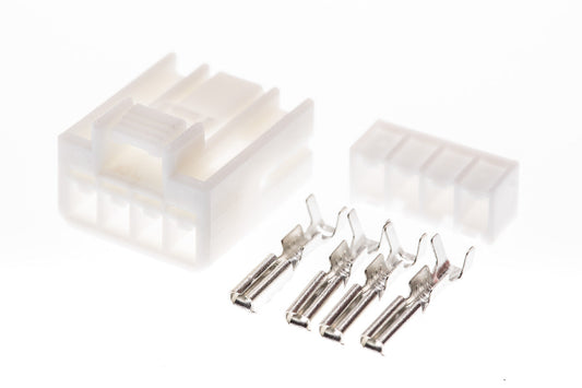 Connector weiblich 4 polig mit Crimpverbinder CSF11995