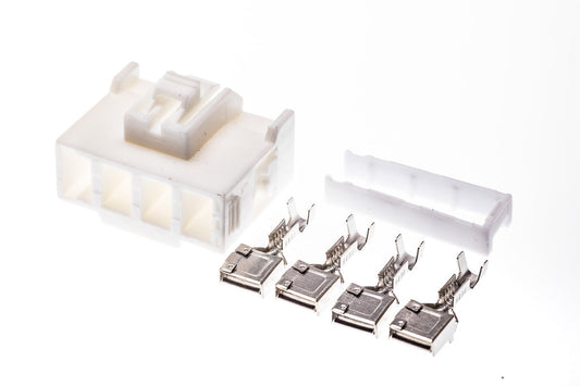 Connector weiblich 4 polig mit Crimpverbinder CSF12016