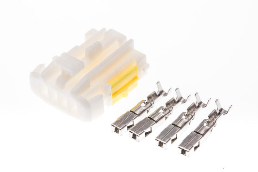 Connector weiblich 4 polig mit Crimpverbinder CSF12030