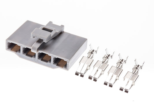 Connector weiblich 4 polig mit Crimpverbinder CSF12032