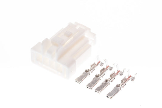 Connector weiblich 4 polig mit Crimpverbinder CSF12040