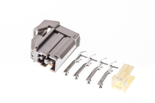 Connector weiblich 4 polig mit Crimpverbinder CSF12050