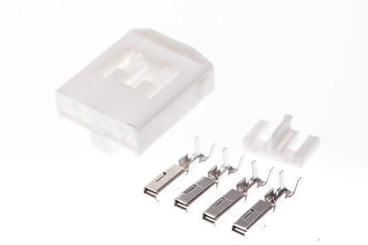 Connector weiblich 4 polig mit Crimpverbinder CSF12056
