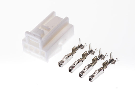 Connector weiblich 4 polig mit Crimpverbinder CSF12094