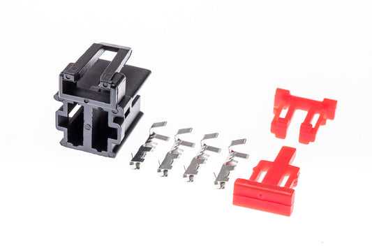 Connector weiblich 4 polig mit Crimpverbinder CSF12102