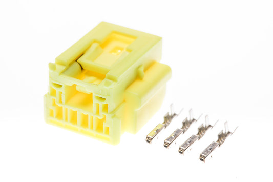 Connector weiblich 4 polig mit Crimpverbinder CSF12112
