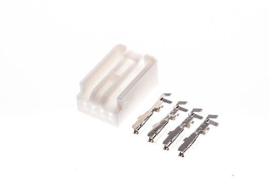 Connector weiblich 4 polig mit Crimpverbinder CSF12114