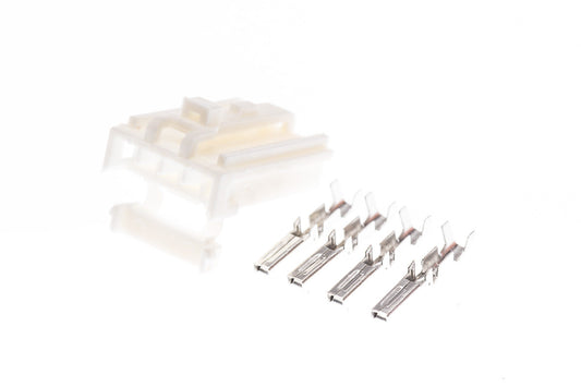 Connector weiblich 4 polig mit Crimpverbinder CSF12232