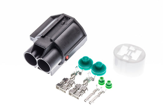 Connector weiblich 4 polig mit Einzeladerabdichtungen & Crimpverbinder CSF12380