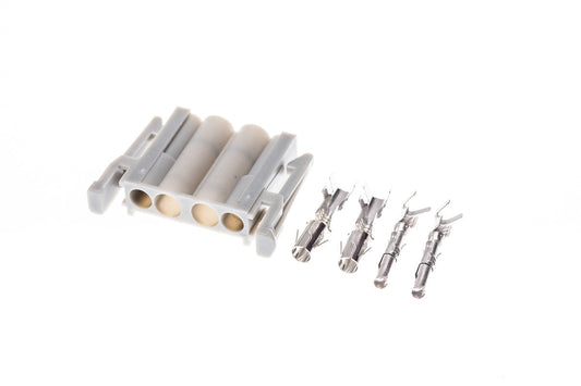 Connector weiblich 4 polig mit Crimpverbinder CSF12381