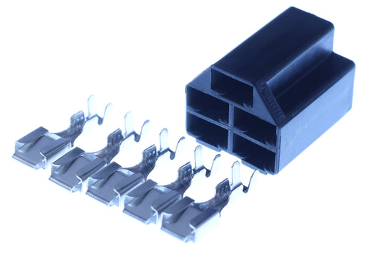 Connector weiblich 5 polig mit Crimpverbinder CSF12382
