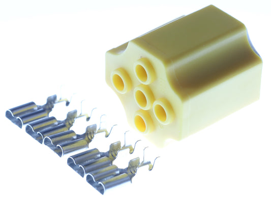 Connector weiblich 5 polig mit Crimpverbinder CSF12405