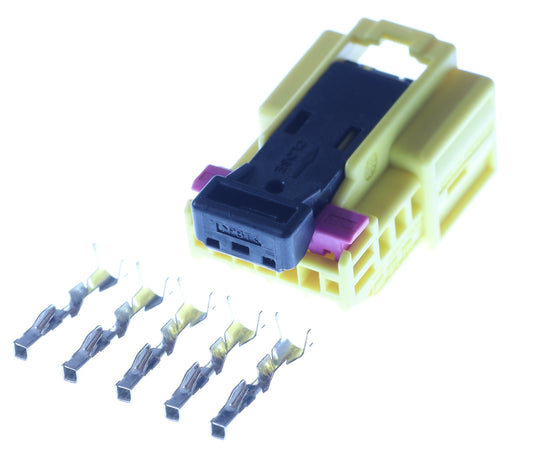 Connector weiblich 5 polig mit Crimpverbinder CSF12412