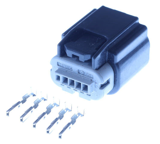 Connector weiblich 5 polig mit Crimpverbinder CSF12413