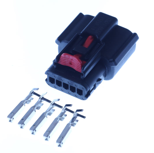Connector weiblich 5 polig mit Crimpverbinder CSF12422