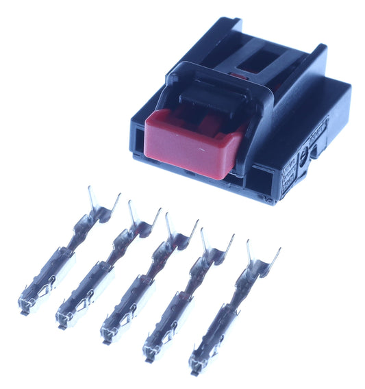 Connector weiblich 5 polig mit Crimpverbinder CSF12423