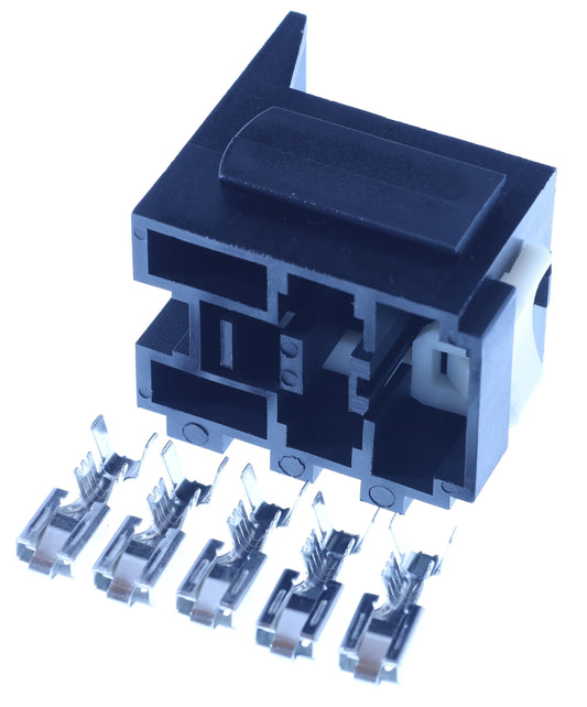 Connector weiblich 5 polig mit Crimpverbinder CSF12447