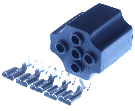 Connector weiblich 5 polig mit Crimpverbinder CSF12454