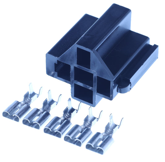 Connector weiblich 5 polig mit Crimpverbinder CSF12455