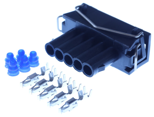 Connector weiblich 5 polig mit Crimpverbinder CSF12481