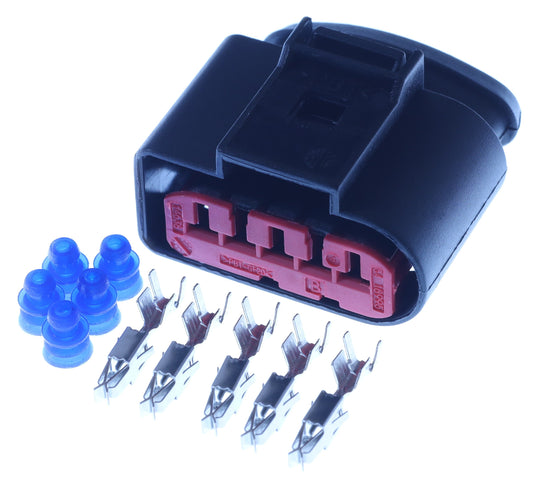 Connector weiblich 5 polig mit Crimpverbinder CSF12485