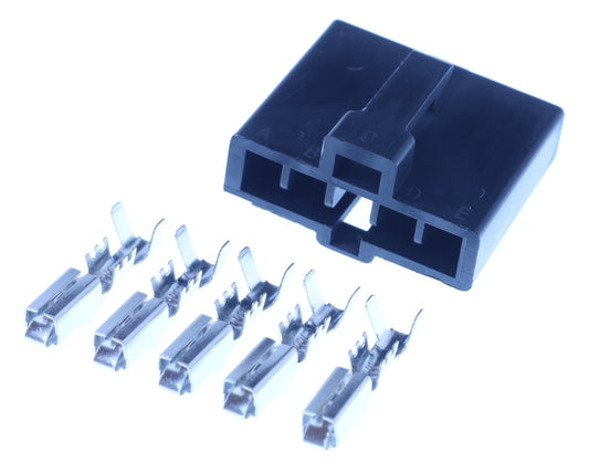 Connector weiblich 5 polig mit Crimpverbinder CSF12491
