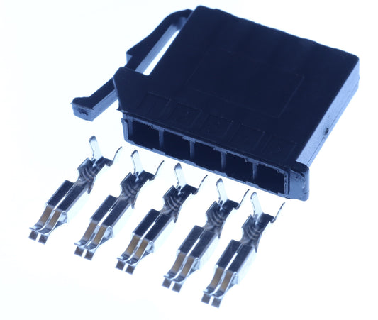 Connector weiblich 5 polig mit Crimpverbinder CSF12494