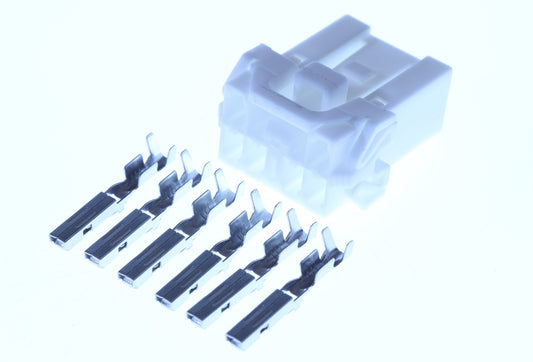 Connector weiblich 6 polig mit Crimpverbinder CSF12624