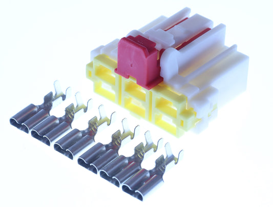 Connector weiblich 6 polig mit Crimpverbinder CSF12642