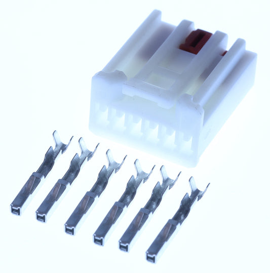 Connector weiblich 6 polig mit Crimpverbinder CSF12661