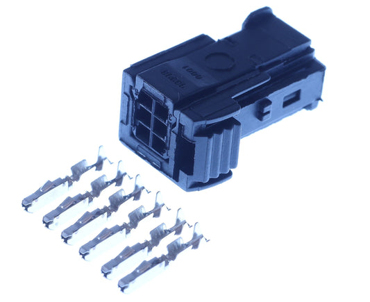 Connector weiblich 6 polig mit Crimpverbinder CSF12671