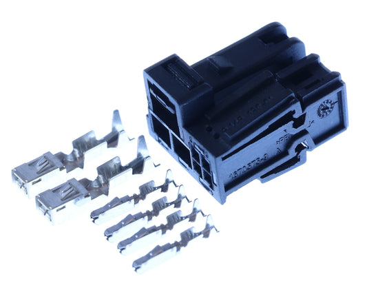 Connector weiblich 6 polig mit Einzeladerabdichtungen & Crimpverbinder CSF12681