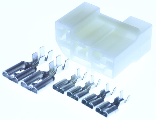 Connector weiblich 6 polig mit Crimpverbinder CSF12692