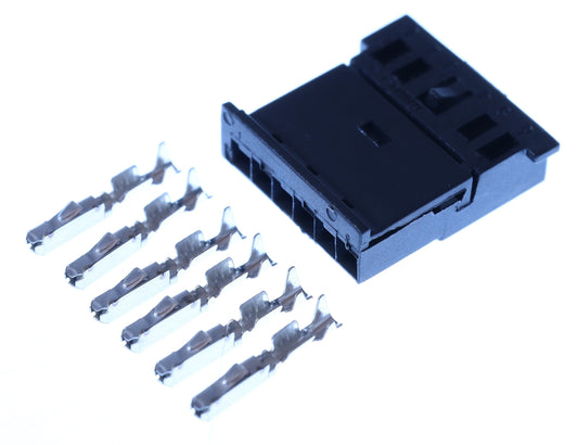 Connector weiblich 6 polig mit Crimpverbinder CSF12700