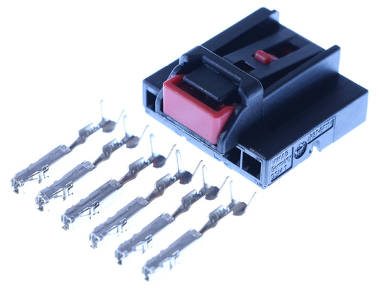 Connector weiblich 6 polig mit Crimpverbinder CSF12703