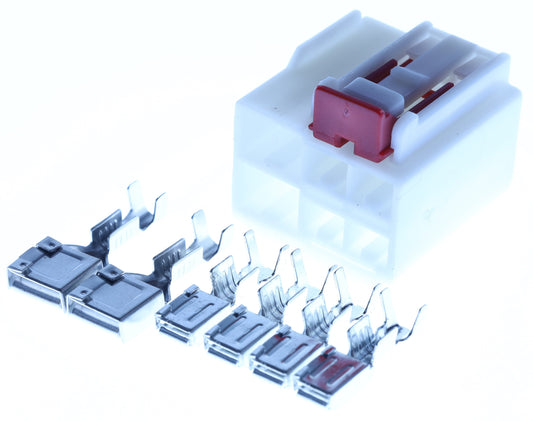 Connector weiblich 6 polig mit Crimpverbinder CSF12708