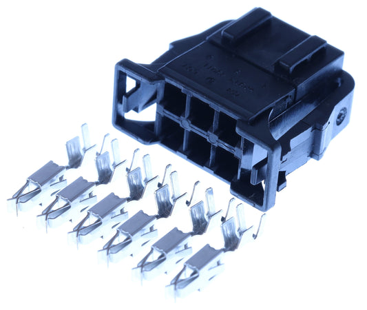 Connector weiblich 6 polig mit Crimpverbinder CSF12729