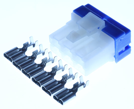 Connector weiblich 6 polig mit Crimpverbinder CSF12771