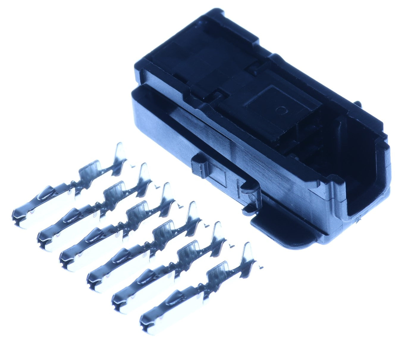 Connector weiblich 6 polig mit Crimpverbinder CSF13030