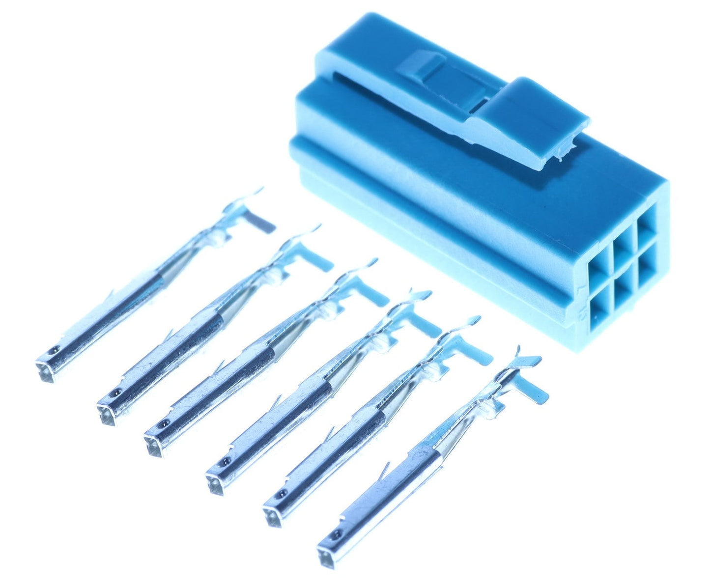 Connector weiblich 6 polig mit Crimpverbinder CSF13038