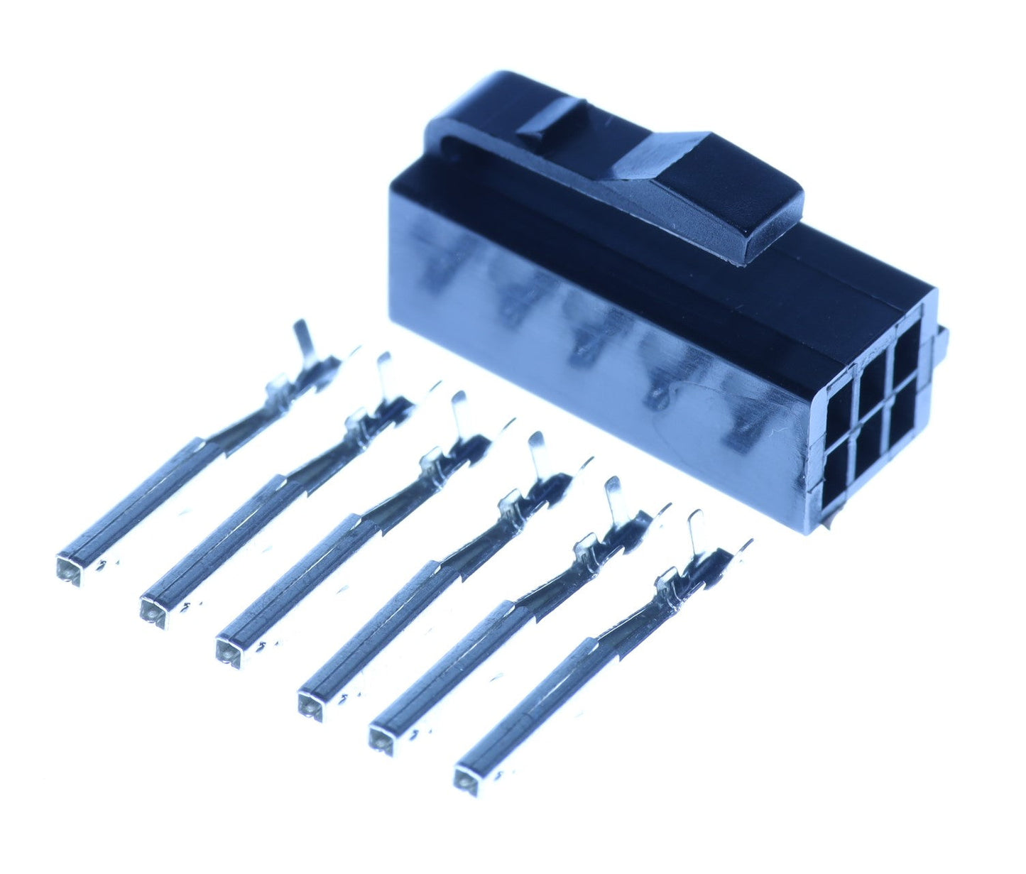 Connector weiblich 6 polig mit Crimpverbinder CSF13039