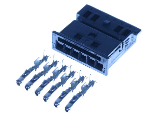 Connector weiblich 6 polig mit Crimpverbinder CSF13042