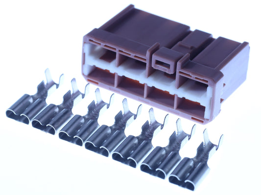 Connector weiblich 7 polig mit Crimpverbinder CSF13121