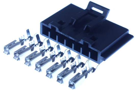 Connector weiblich 7 polig mit Crimpverbinder CSF13145