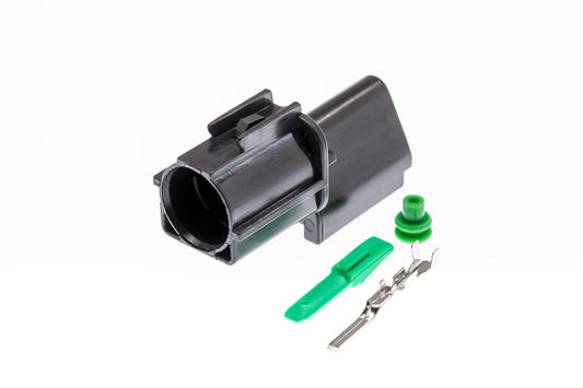 Connector  männlich 1 polig mit Einzeladerabdichtung  & Crimpverbinder CSM10045