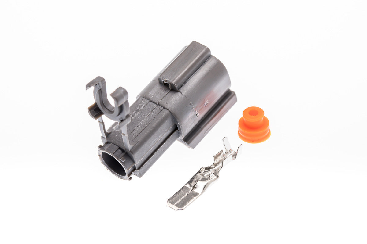 Connector  männlich  1 polig mit Einzeladerabdichtung  & Crimpverbinder CSM10139