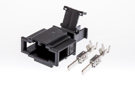 Connector  männlich  2 polig mit Crimpverbinder CSM10188
