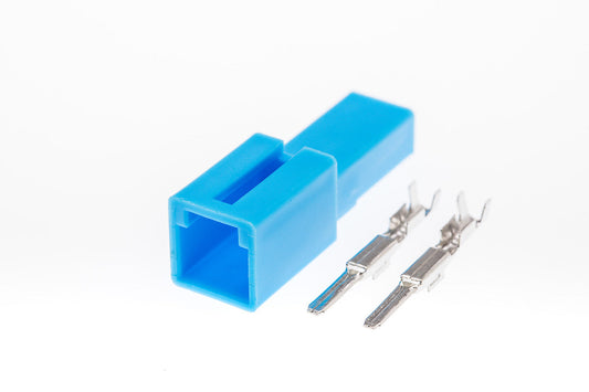 Connector  männlich  2 polig mit Crimpverbinder CSM10220